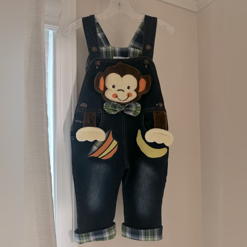 Vintage baby boy overalls